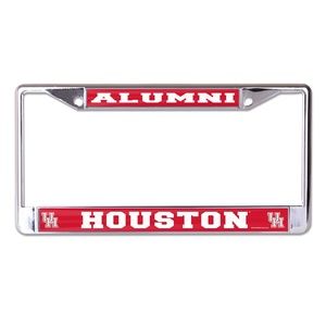 University of Houston Alumni Metal Tag Frame
